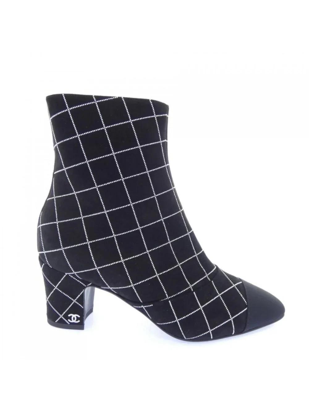 Chanel Short Boots Black